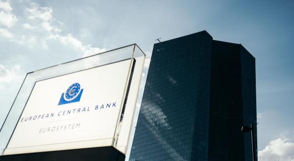 Climate Protection Action in Front of the ECB in Frankfurt